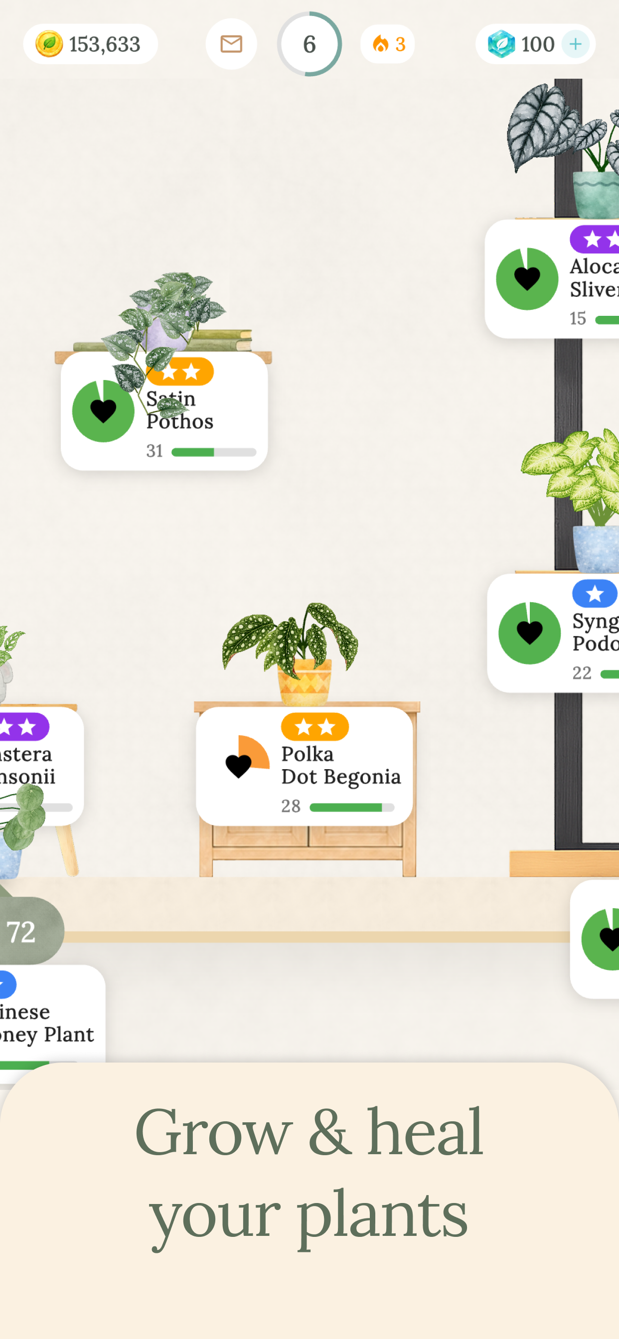 Grow and heal your plants